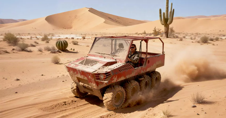 Amphibious Utility Vehicle-1